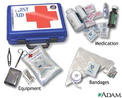 First aid kit