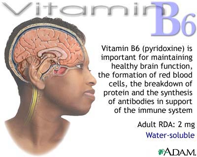 Vitamin B6 benefit