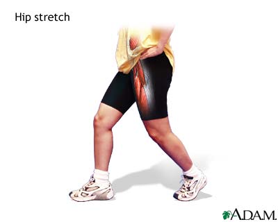 Hip stretch