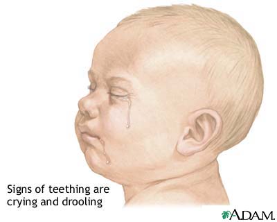 Teething symptoms